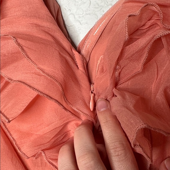 Chic Off-Shoulder Ruffle Mini Dress - Picture 10 of 11